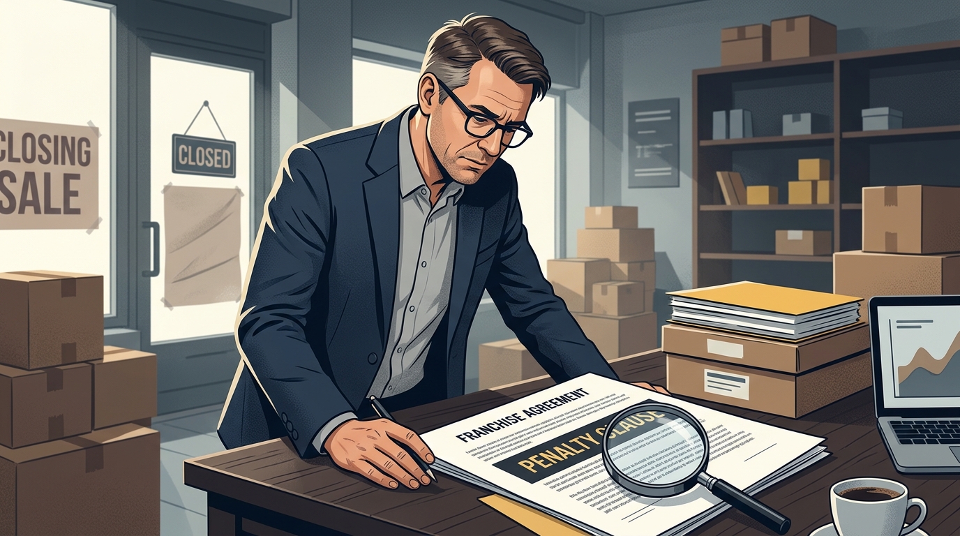 가맹점 계약 해지 위약금, 정당한가요?