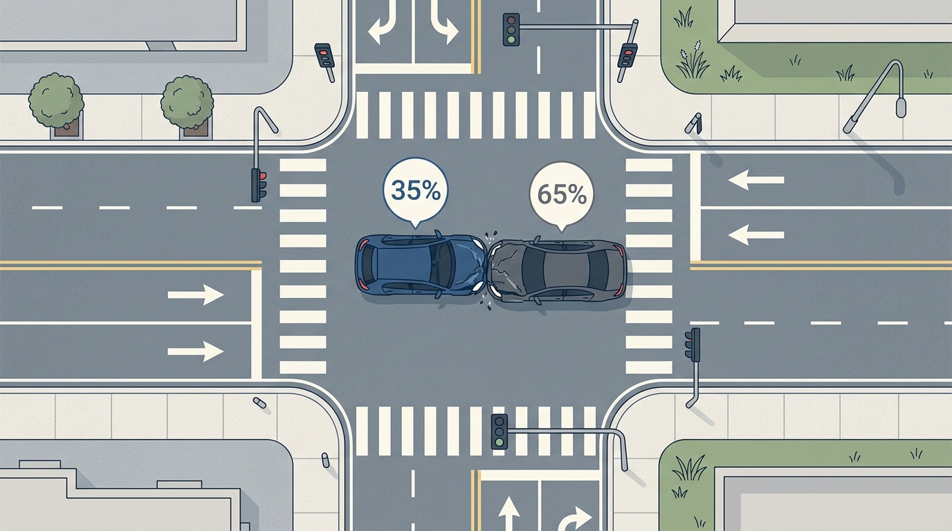 교통사고 후 보험사가 과실비율을 부당하게 산정합니다